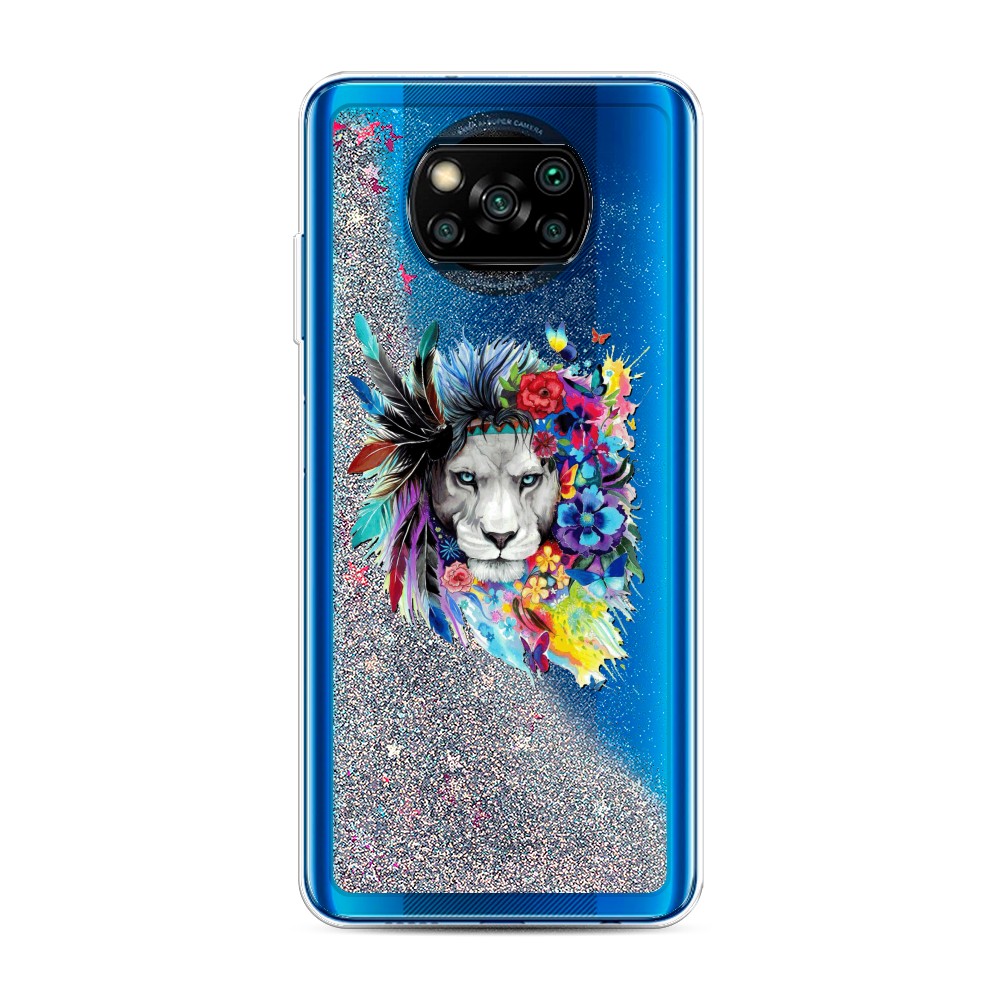 

Чехол Awog на Poco X3/X3 Pro "Гавайский лев", Разноцветный, 39291-1