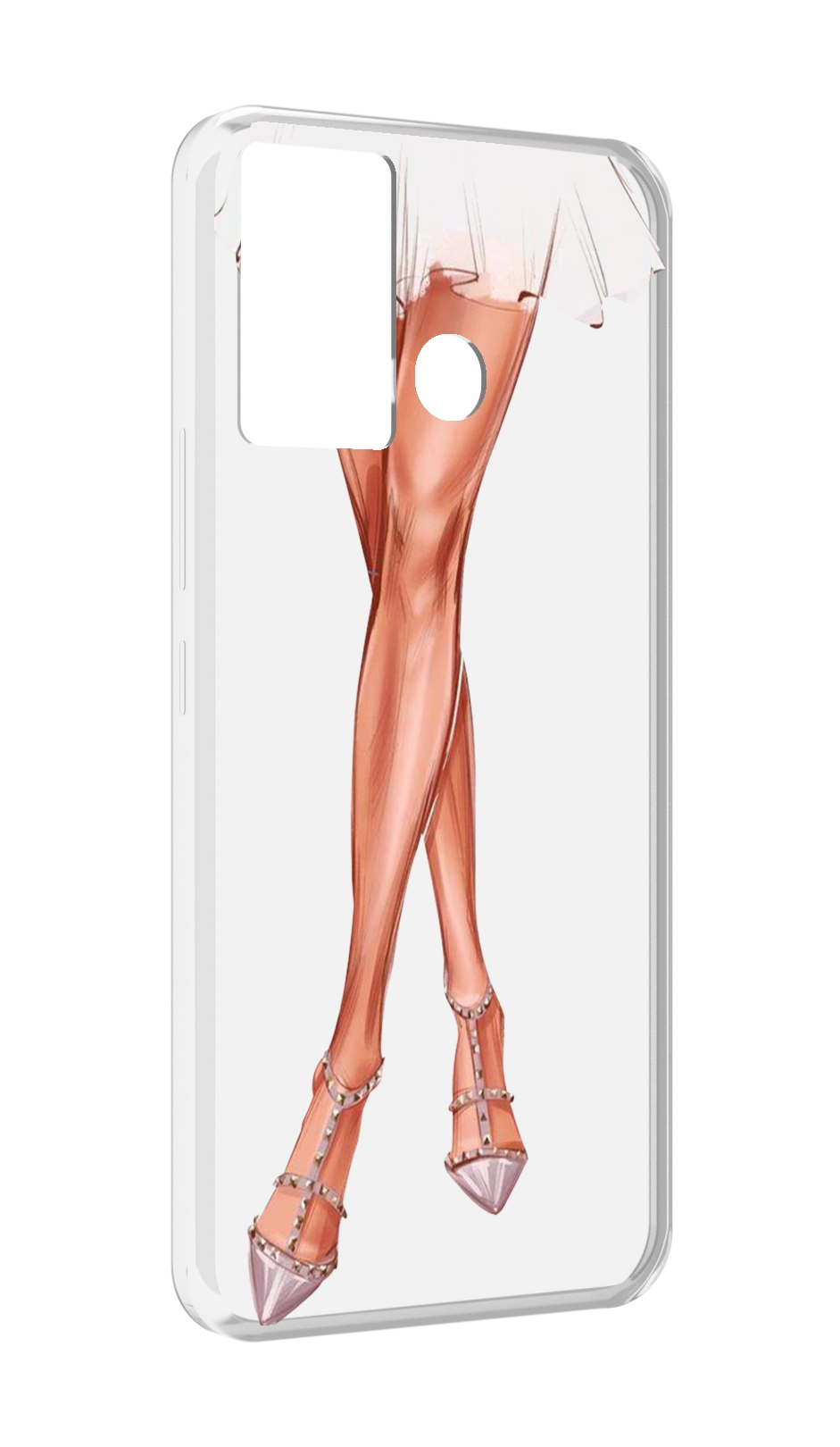 

Чехол MyPads Ножки для Infinix Hot 12 Play, Прозрачный, Tocco