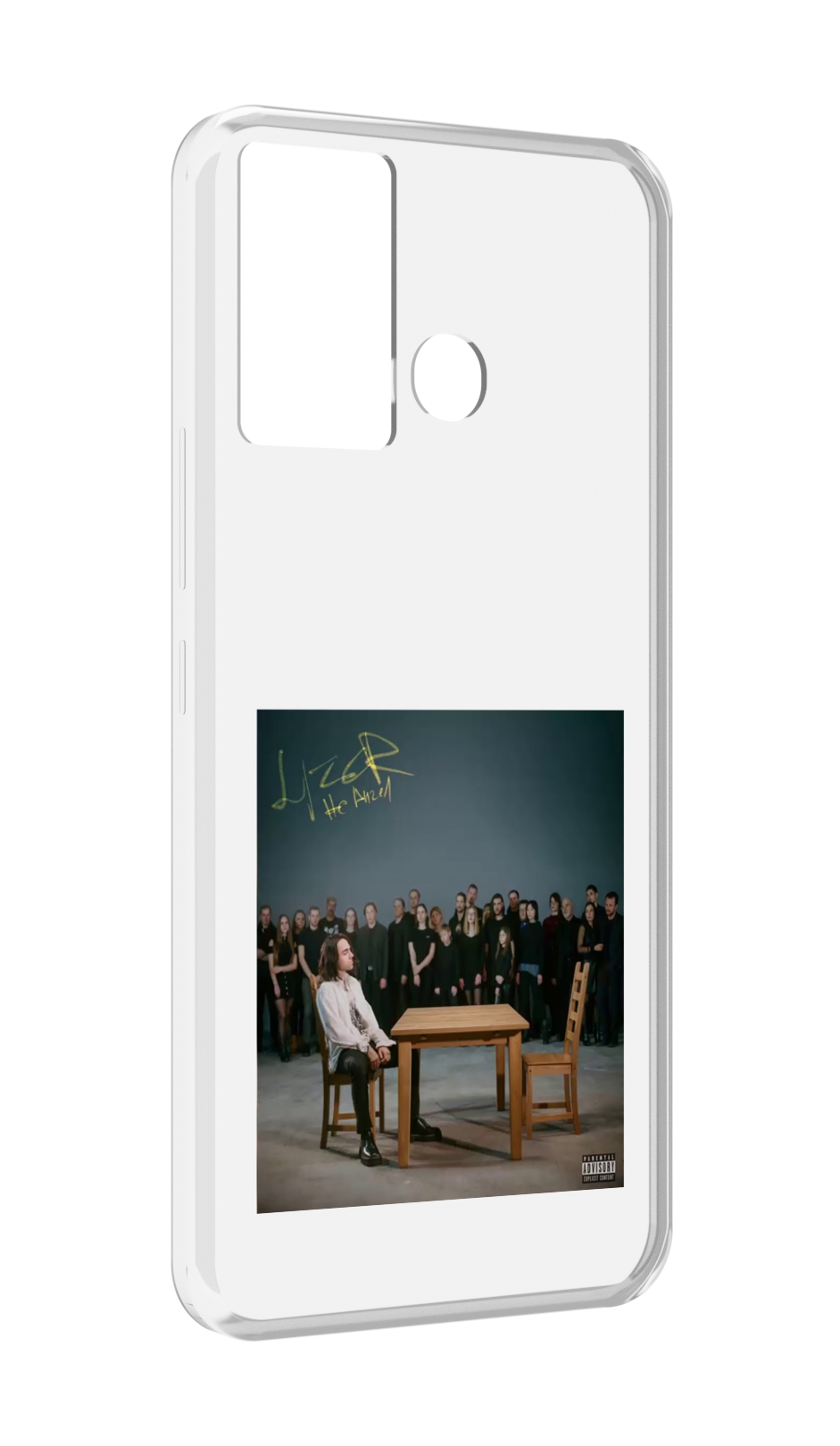 

Чехол MyPads Не Ангел LIZER для Infinix Hot 12 Play, Прозрачный, Tocco