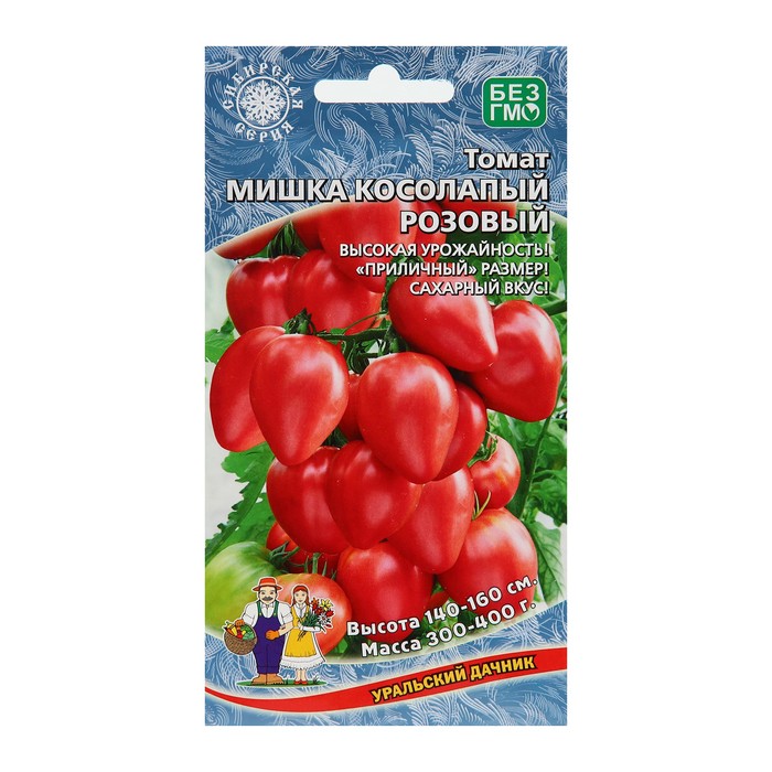 

Семена томат Уральский Дачник Мишка Косолапый 7541440 2 уп.