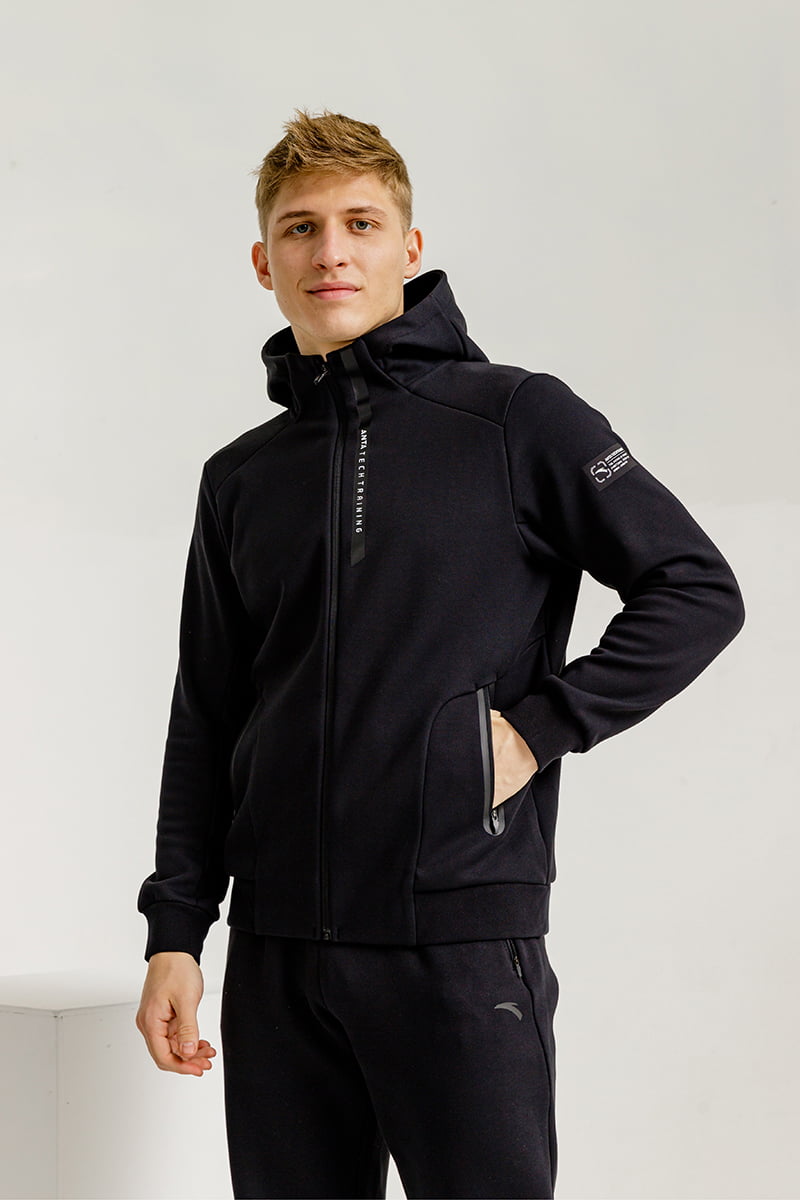 

Толстовка мужская Anta 852247741 Training A-KIND FLEECE TECH черная 3XL, Черный, 852247741 Training A-KIND FLEECE TECH