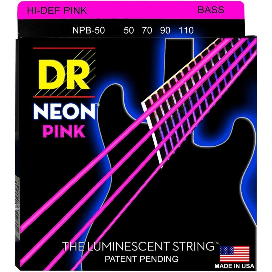 фото Струны для бас-гитары dr string npb-50