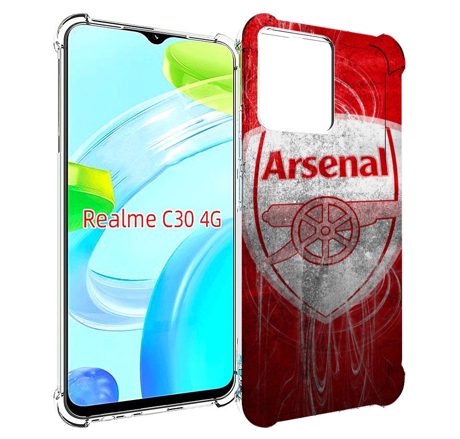 

Чехол MyPads Арсенал для Realme C30 4G / Narzo 50i Prime, Прозрачный, Tocco