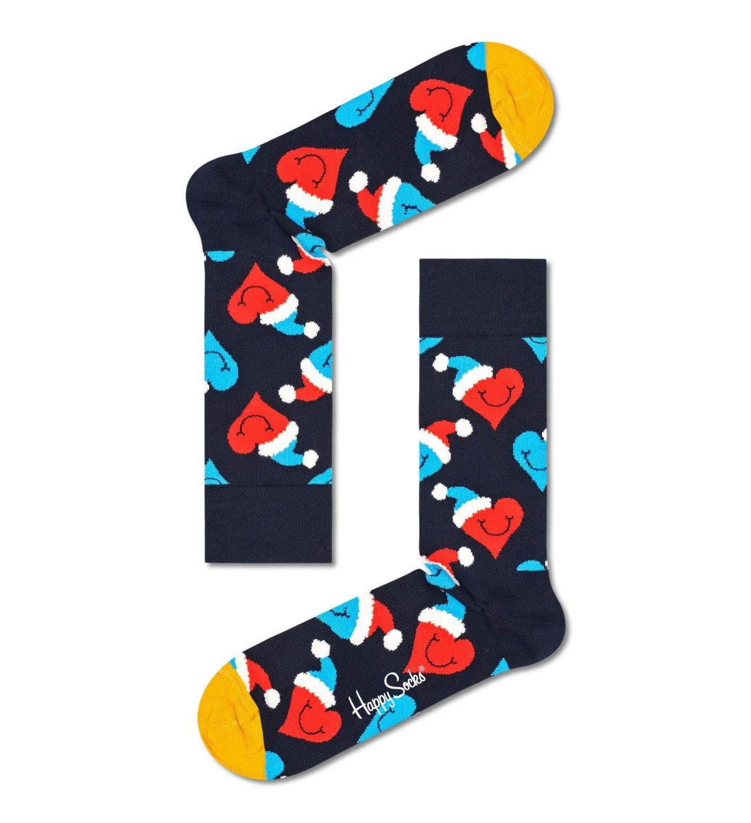 

Носки мужские Happy Socks SAS01 синие 25, Синий, SAS01