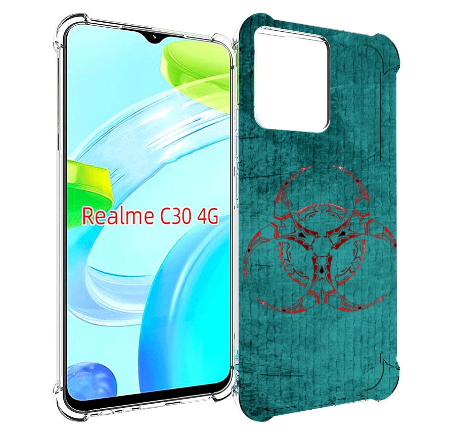 

Чехол MyPads Амбрелла для Realme C30 4G / Narzo 50i Prime, Прозрачный, Tocco