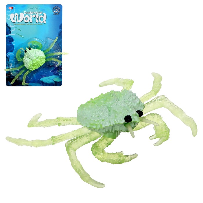 

Игрушка-тянучка «Краб», с силиконовыми лапками, МИКС, Разноцветный