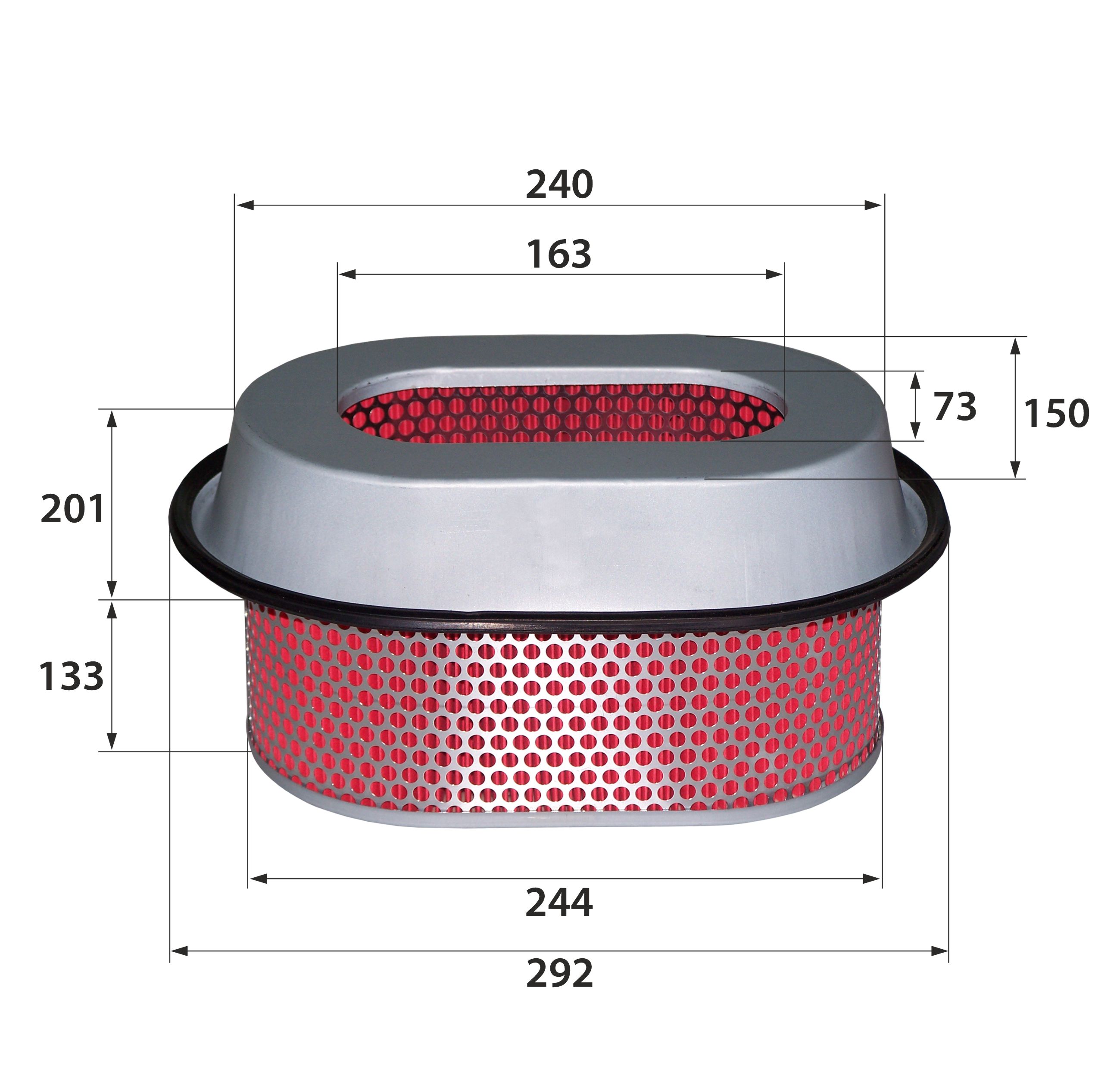 Фильтр воздушный RB-Exide A-3009 MITSUBISHI