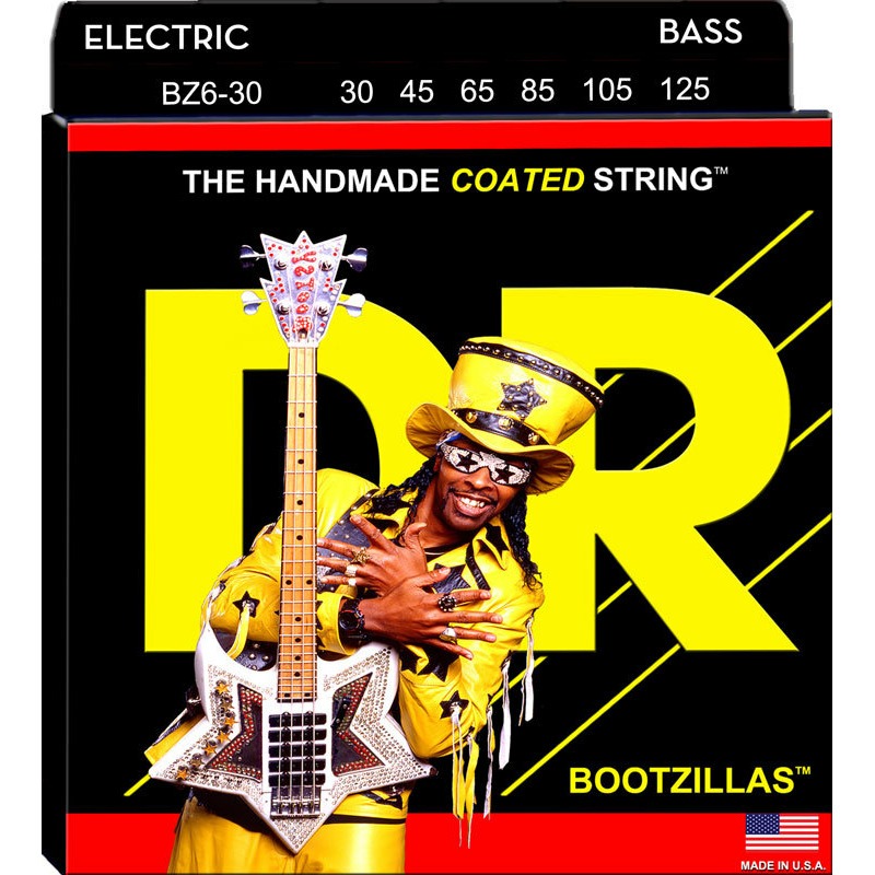 фото Струны для 6 ти струнной бас гитары dr string bz6-30