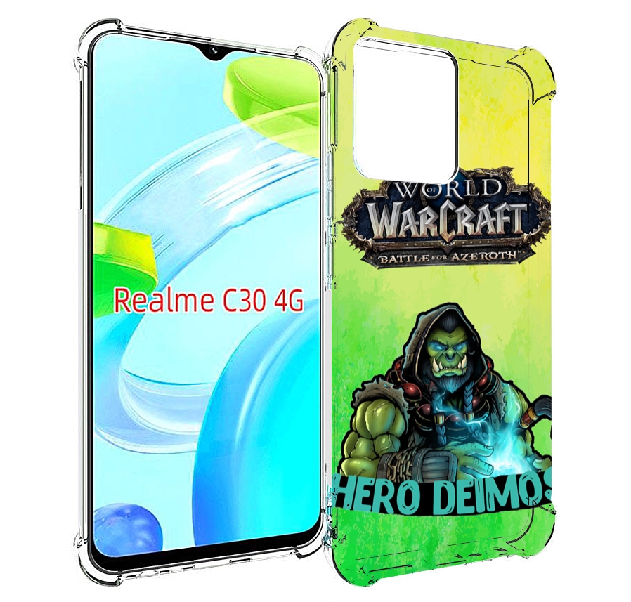 

Чехол MyPads world-of-warcraft мужской для Realme C30 4G / Narzo 50i Prime, Прозрачный, Tocco