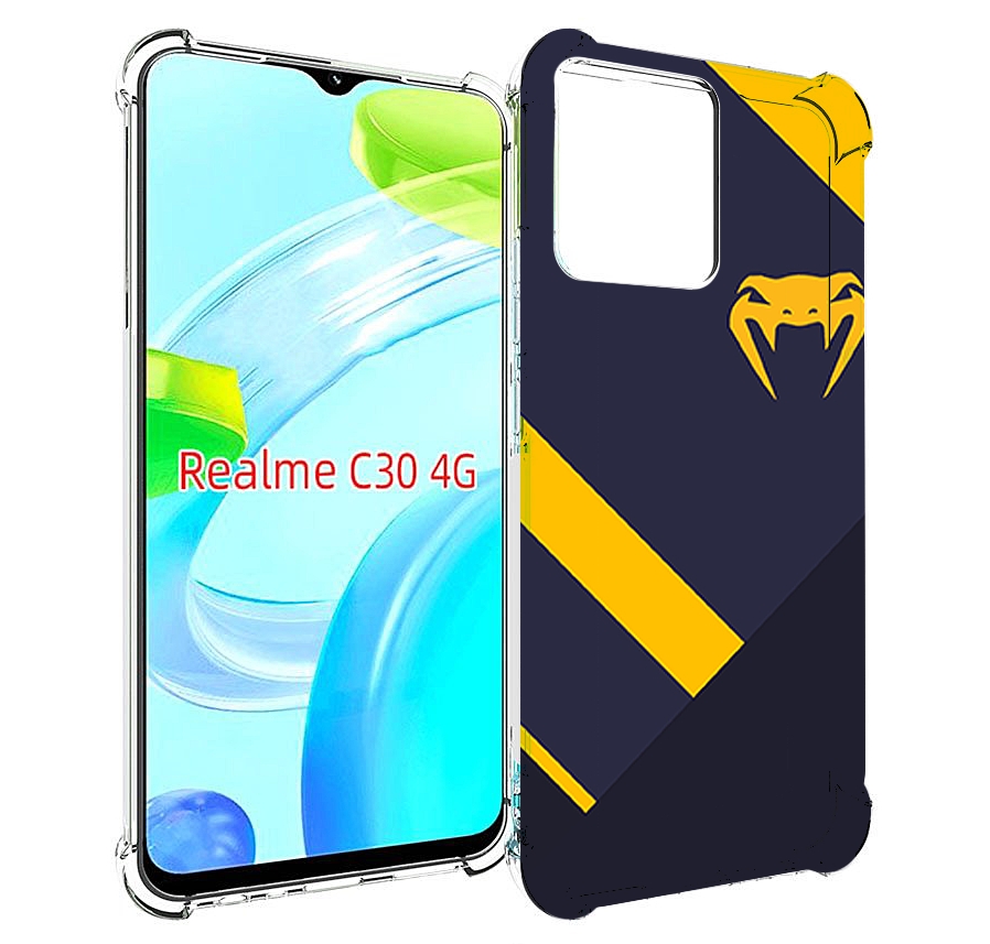 

Чехол MyPads venum мужской для Realme C30 4G / Narzo 50i Prime, Прозрачный, Tocco
