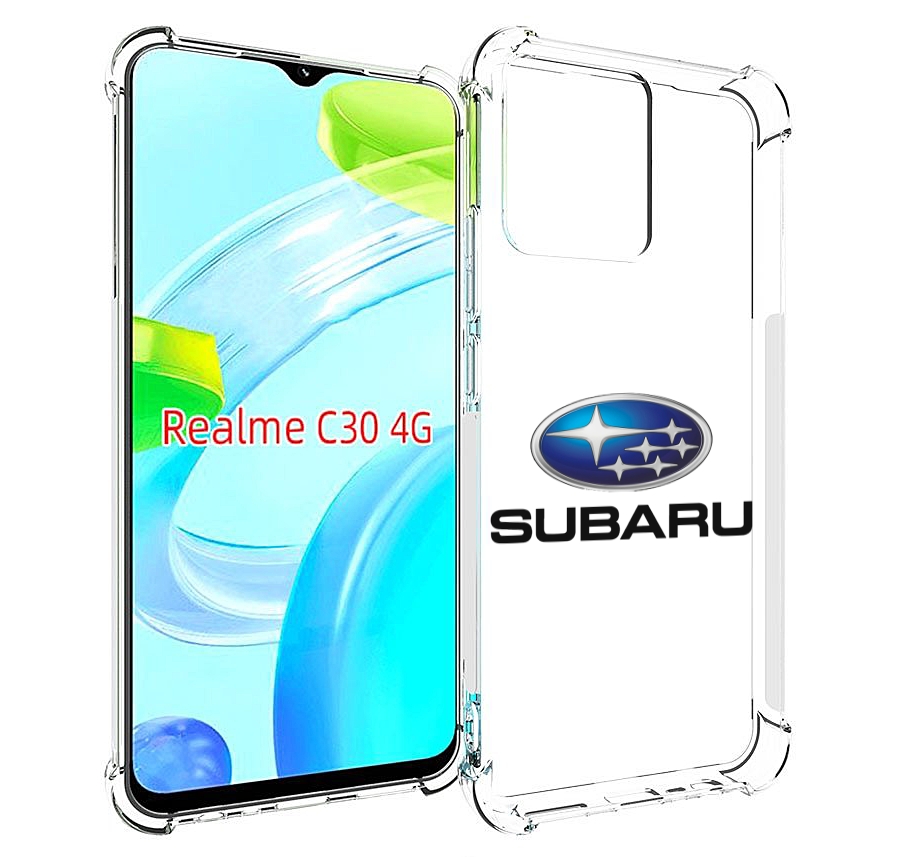 

Чехол MyPads subaru-4 мужской для Realme C30 4G / Narzo 50i Prime, Прозрачный, Tocco