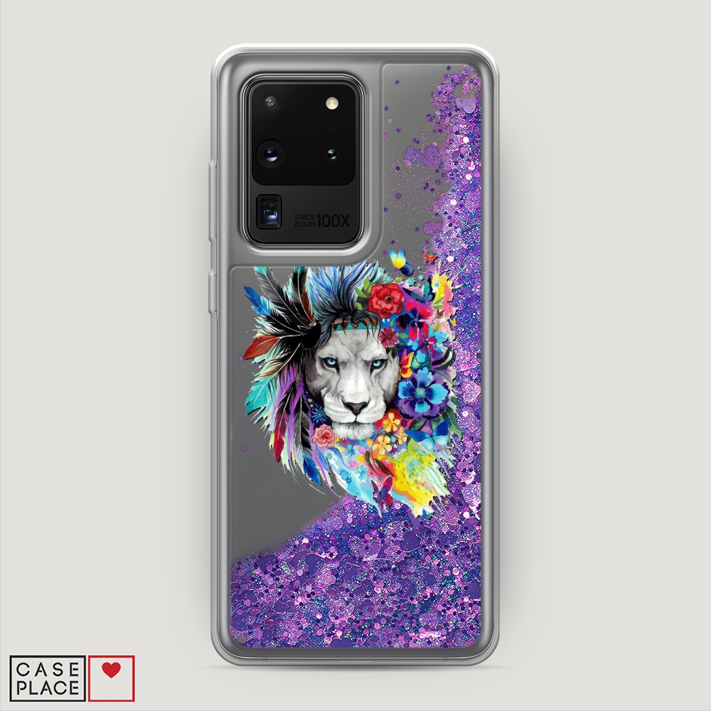 

Чехол Awog на Samsung Galaxy S20 Ultra "Гавайский лев", Разноцветный, 29492-1