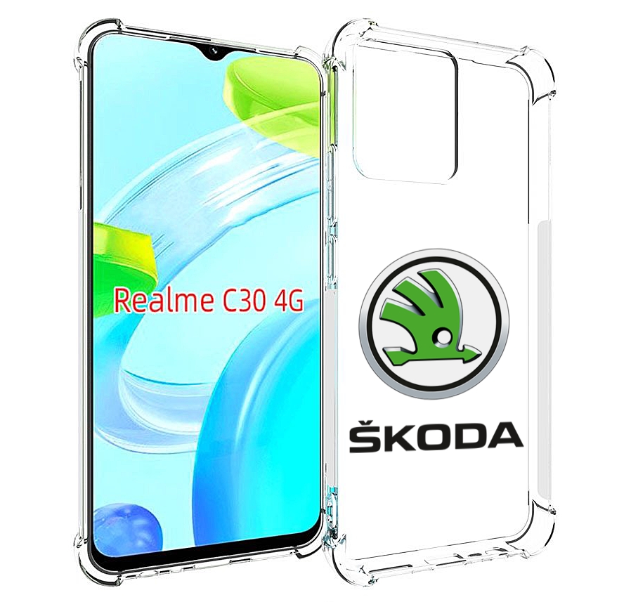 

Чехол MyPads skoda-4 мужской для Realme C30 4G / Narzo 50i Prime, Прозрачный, Tocco