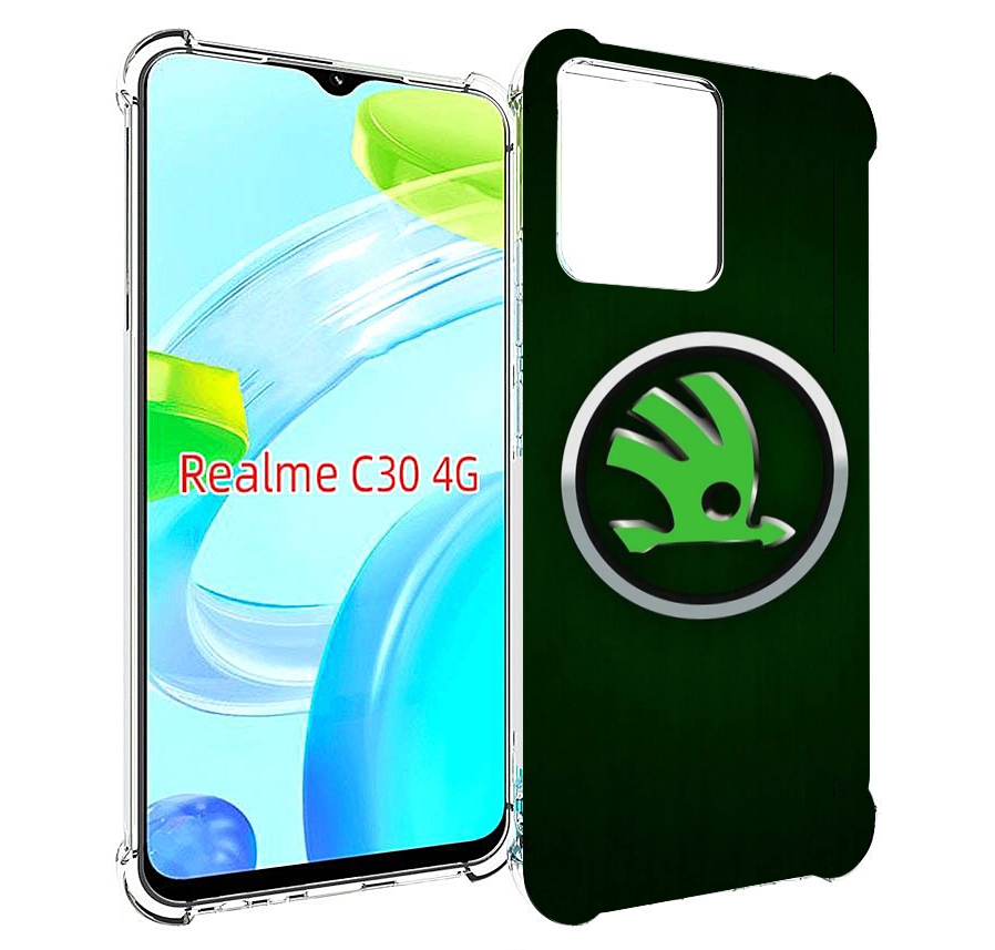 

Чехол MyPads skoda-3 мужской для Realme C30 4G / Narzo 50i Prime, Прозрачный, Tocco