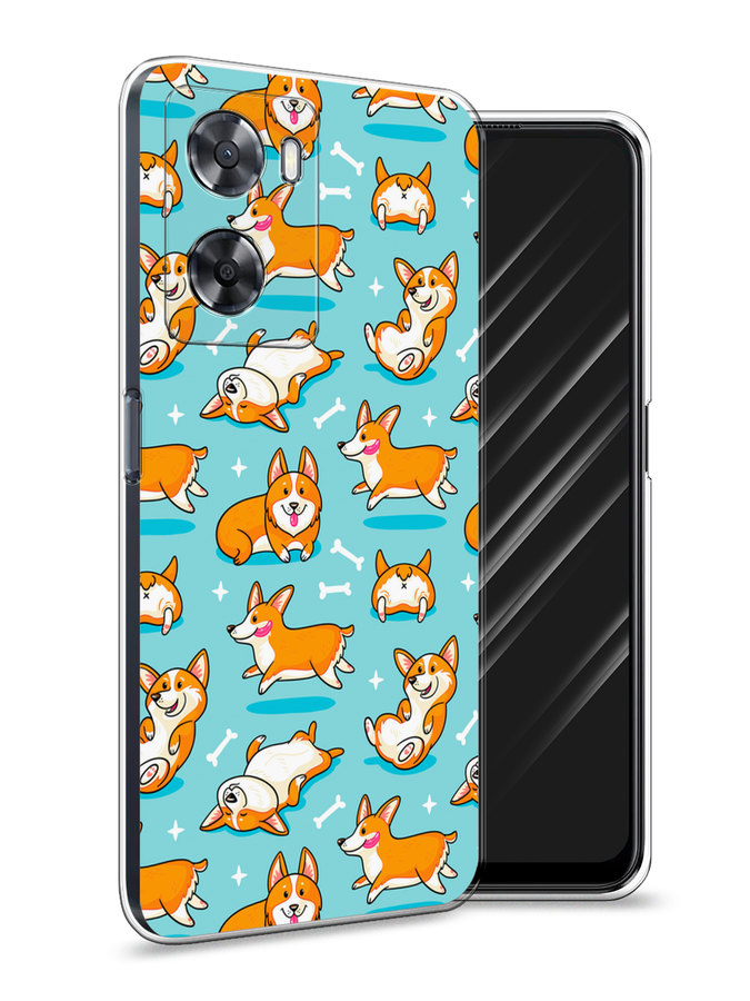 

Чехол Awog на Oppo A77s 4G "Веселые корги", Коричневый, 2511950-2