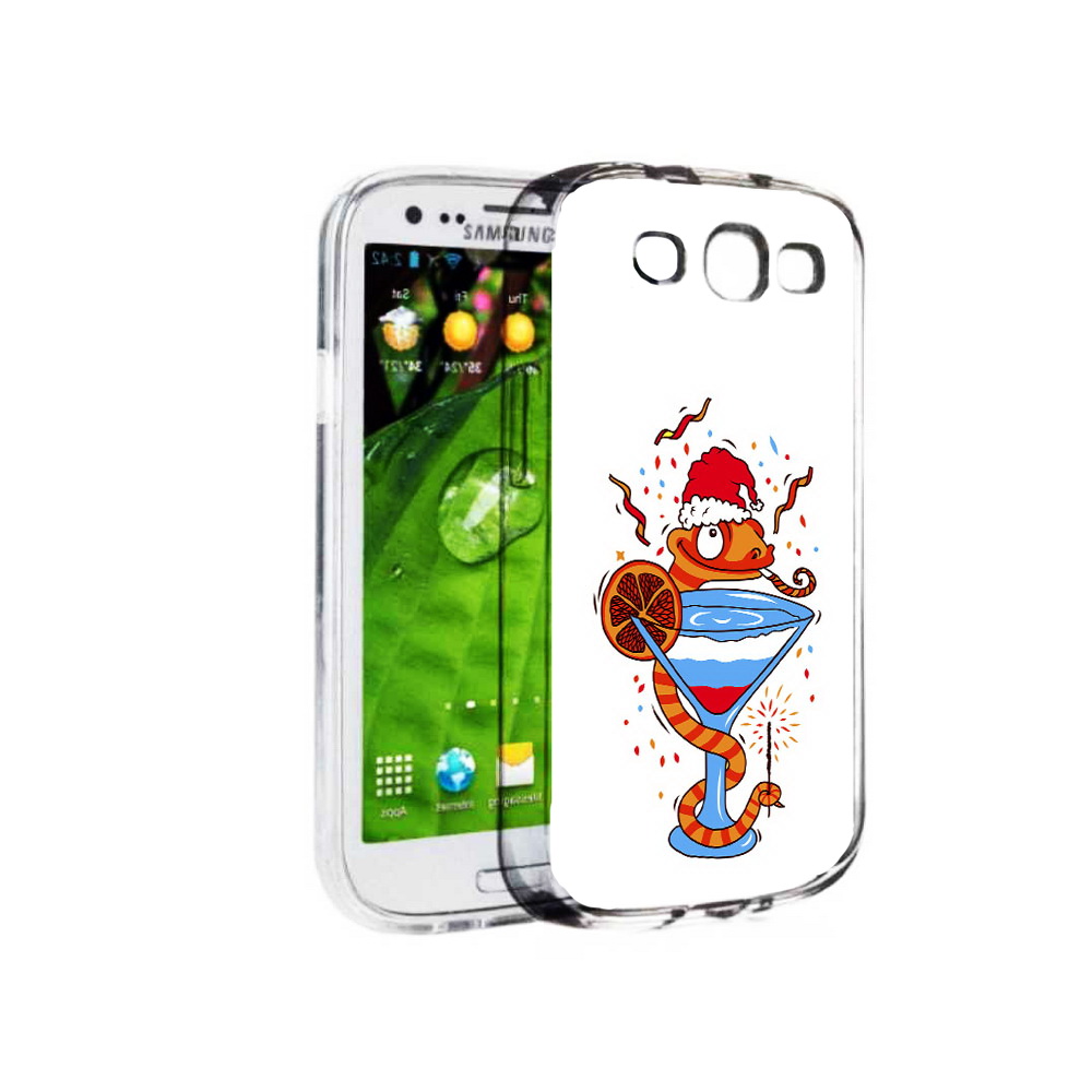 

Чехол MyPads Tocco для Samsung Galaxy S3 змейка (PT123108.507.364), Прозрачный, Tocco