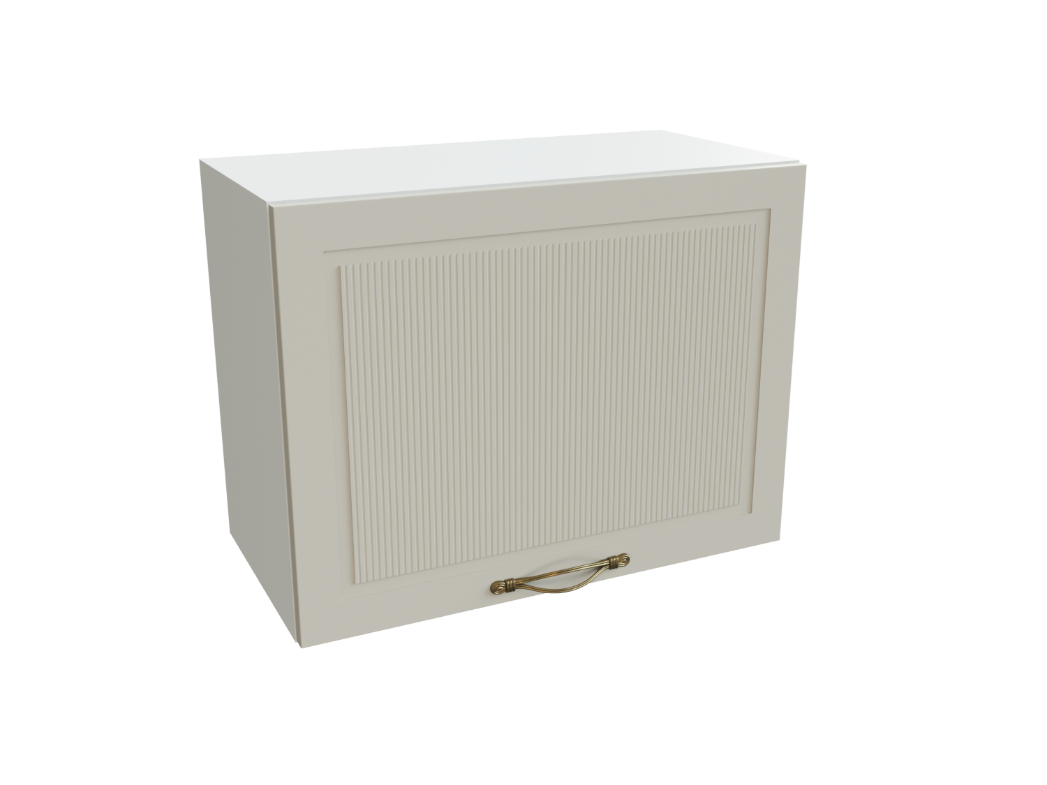 

Шкаф навесной антресоль SURA Моцарт Кварц грей 60x31,8x46 арт.ММК-00001693, Серый