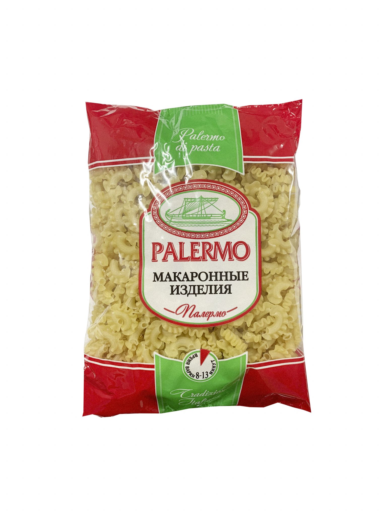 

Макароны Palermo Гребешки 450гр, П450