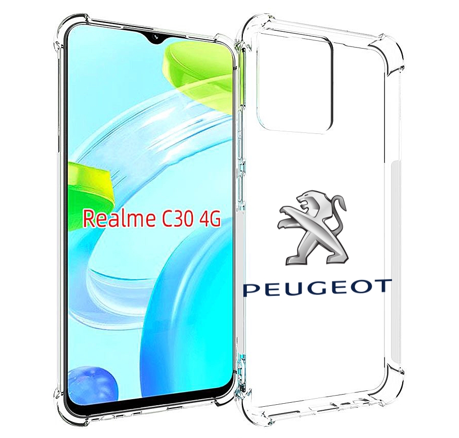 

Чехол MyPads peugeot-3 мужской для Realme C30 4G / Narzo 50i Prime, Прозрачный, Tocco