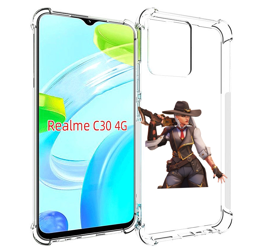 

Чехол MyPads overwatch для Realme C30 4G / Narzo 50i Prime, Прозрачный, Tocco