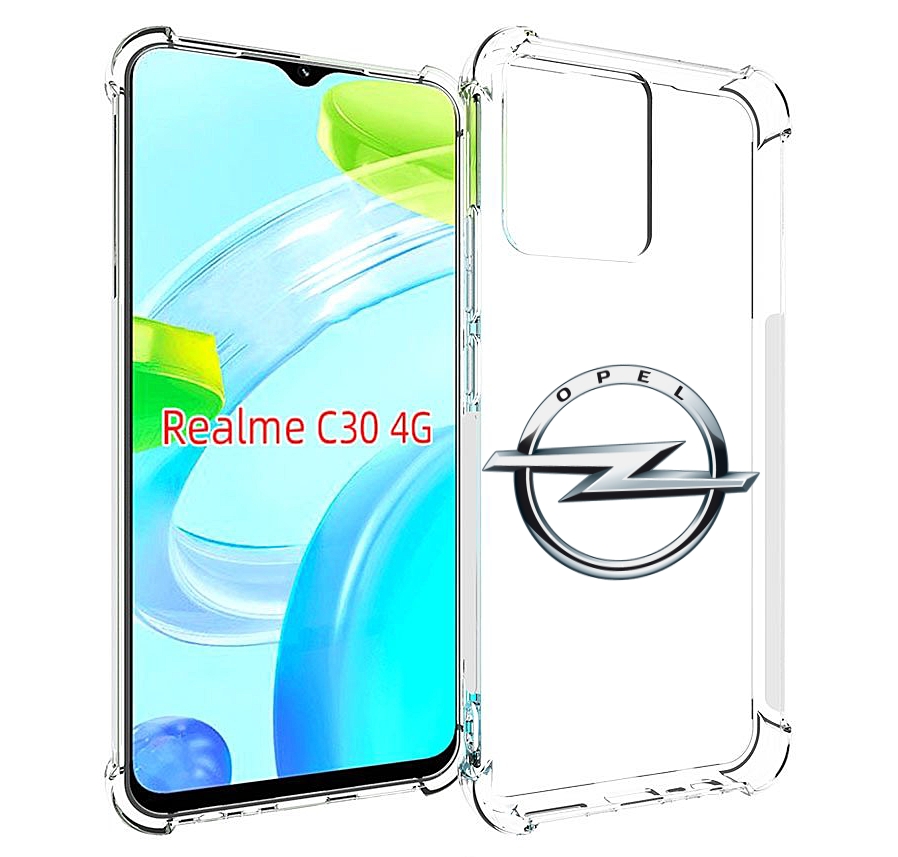 

Чехол MyPads opel-5 мужской для Realme C30 4G / Narzo 50i Prime, Прозрачный, Tocco