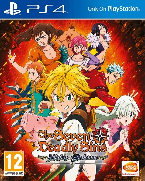 фото Seven deadly sins knights of britannia для ps4 bandai namco games