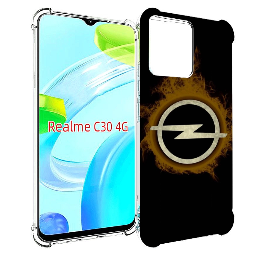 

Чехол MyPads opel-1 мужской для Realme C30 4G / Narzo 50i Prime, Прозрачный, Tocco