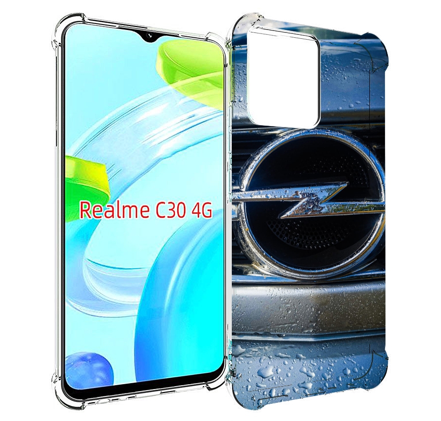 

Чехол MyPads opel 3 мужской для Realme C30 4G / Narzo 50i Prime, Прозрачный, Tocco