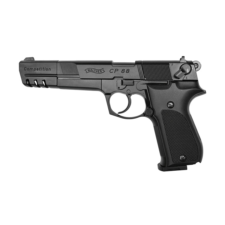 

Пневматический пистолет Umarex Walther CP88 Competition black 4,5 мм, Черный