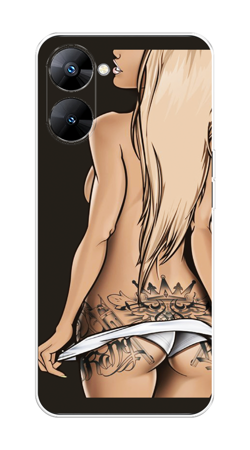 

Чехол на Realme V30 5G/V30T 5G "Обнаженная девушка", 2513550-6