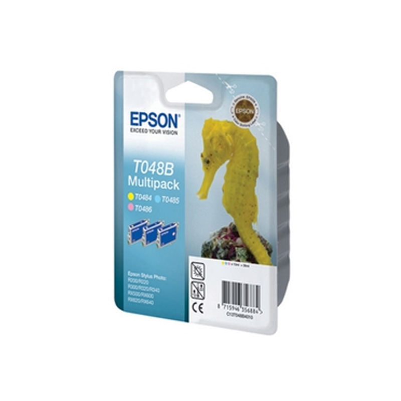 

Набор картриджей Epson T048B Y LC LM MultiPack оригинальный, Набор картриджей Epson T048B Y LC LM MultiPack оригинальный C13T048B4010 R340, R320, R300, R200, R220, RX500, RX620, RX640 C13T048B4010
