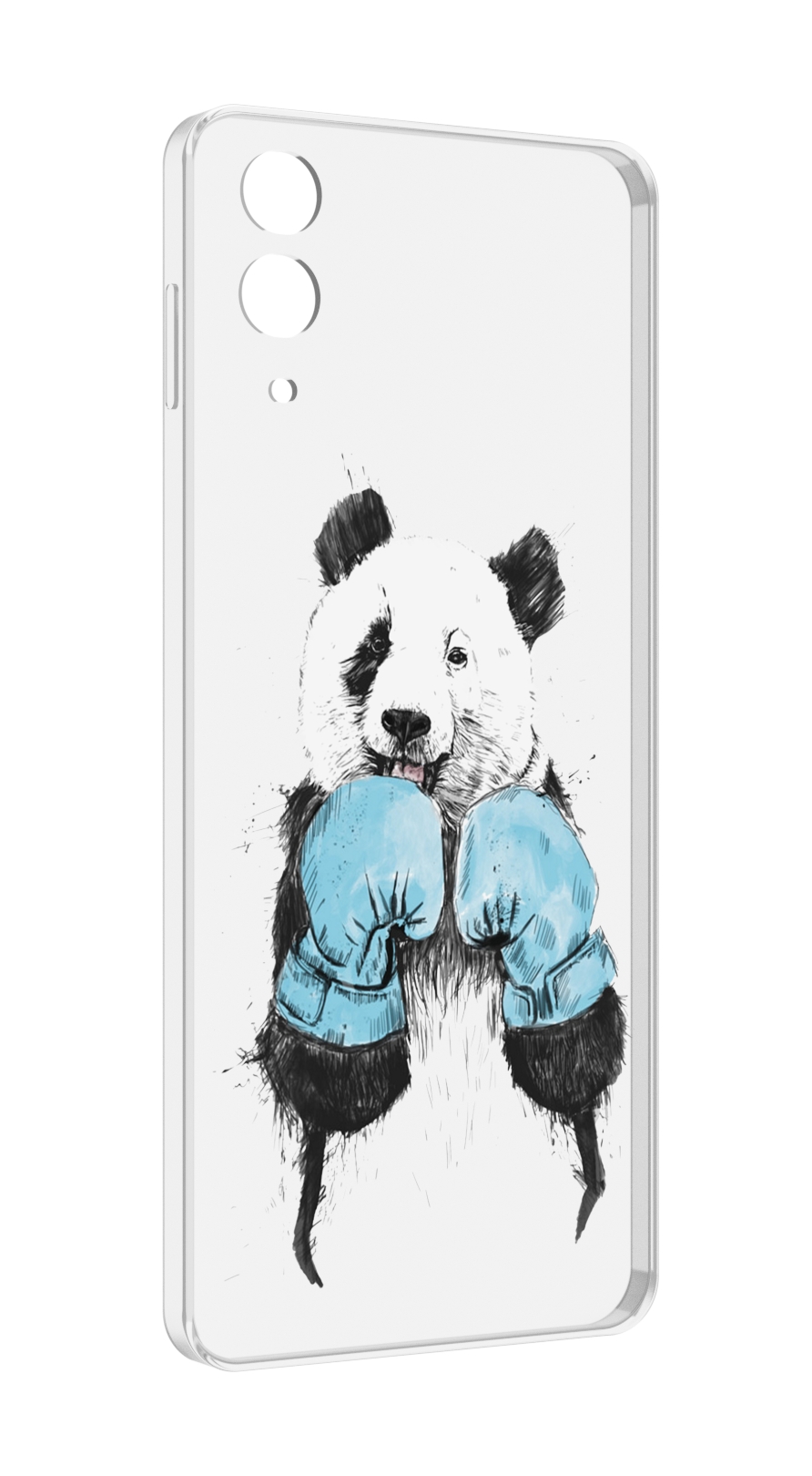 

Чехол MyPads панда боксер для Samsung Galaxy Z Flip 4 (SM-F721), Прозрачный, Tocco