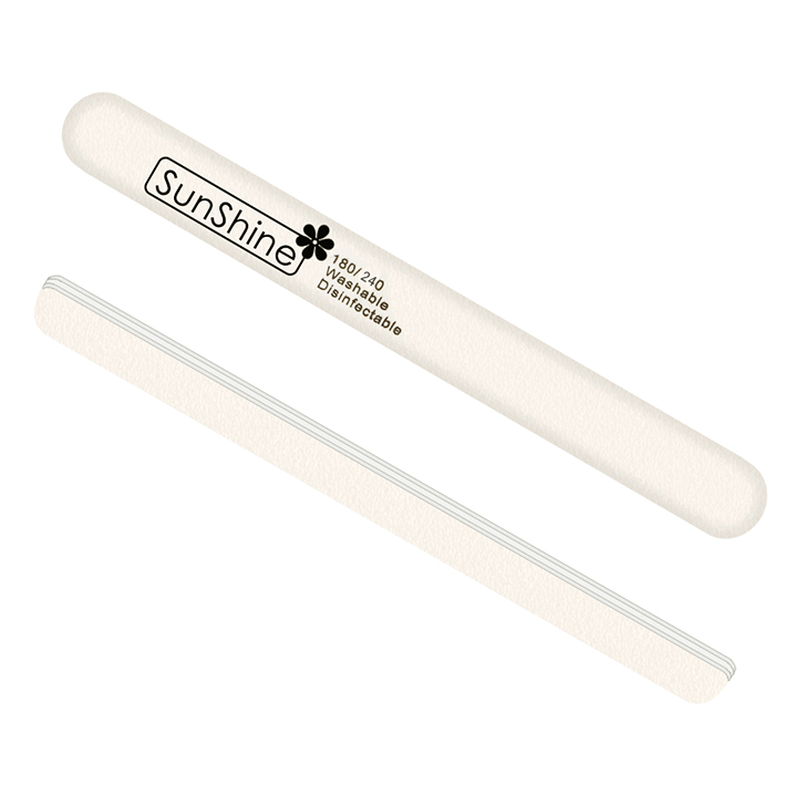 

SunShine, Пилка WHITE прямая 180/240 C4WT, 1 шт белая
