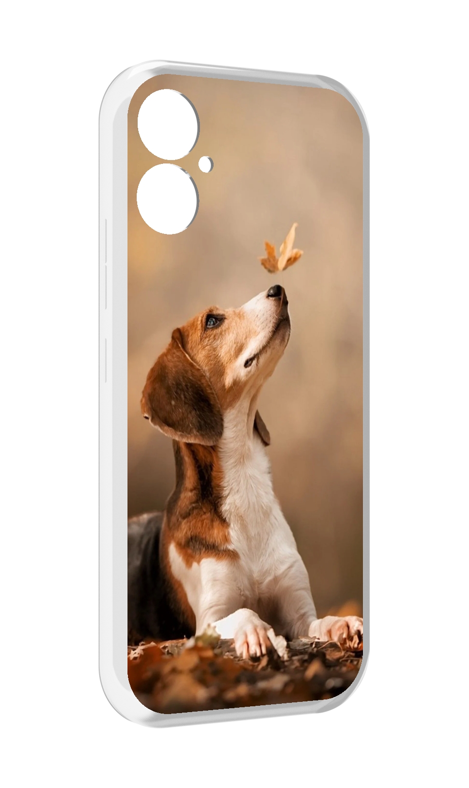 

Чехол MyPads бигль-собака для Tecno Spark 9 Pro \ Spark 9T, Прозрачный, Tocco