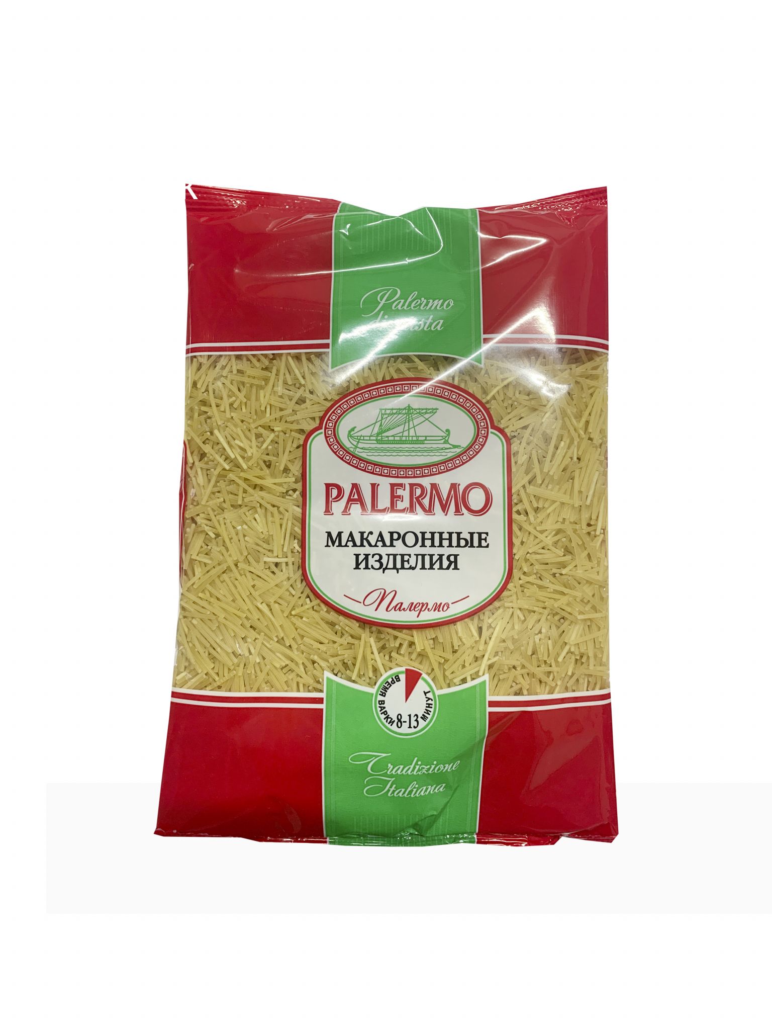 

Макароны Palermo Вермишель 450гр, П450