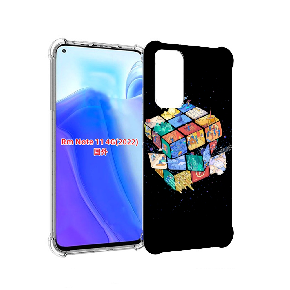 

Чехол MyPads Кубик-Рубика для Xiaomi Redmi Note 11 4G ( Глобальная версия ), Tocco