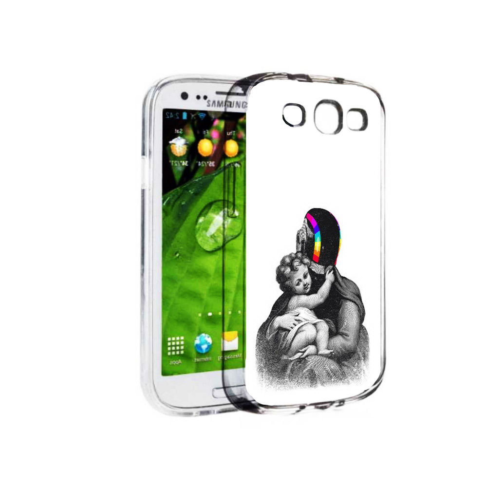 

Чехол MyPads Tocco для Samsung Galaxy S3 защитник в шлеме (PT123108.507.350), Прозрачный, Tocco