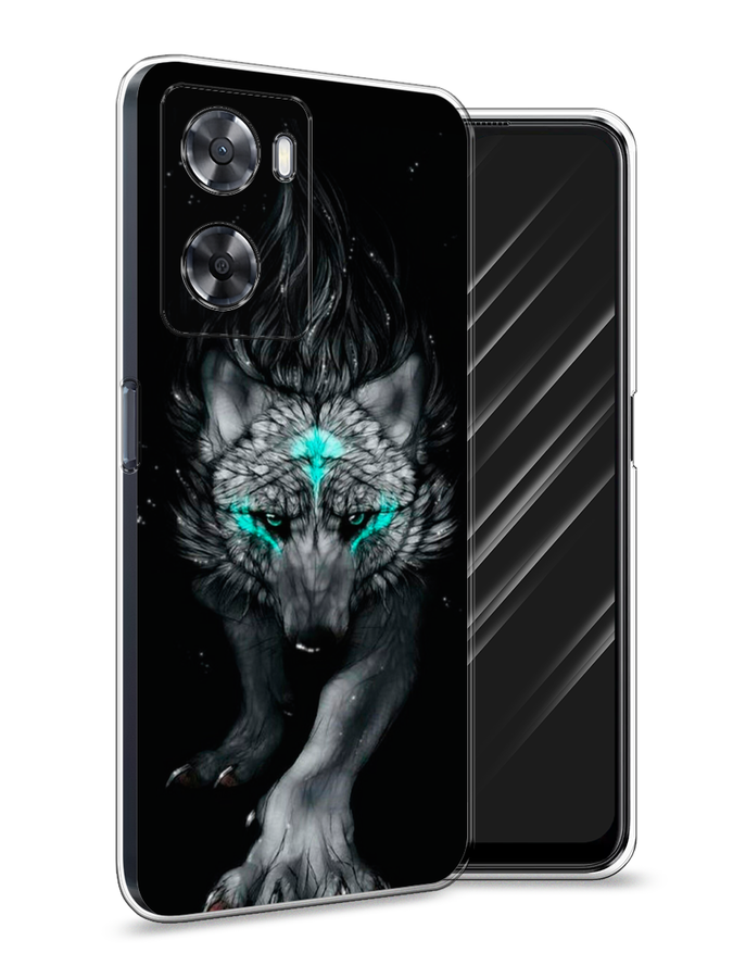 

Чехол Awog на Oppo A77s 4G "Волшебный волк", Черный;серый, 2511950-2