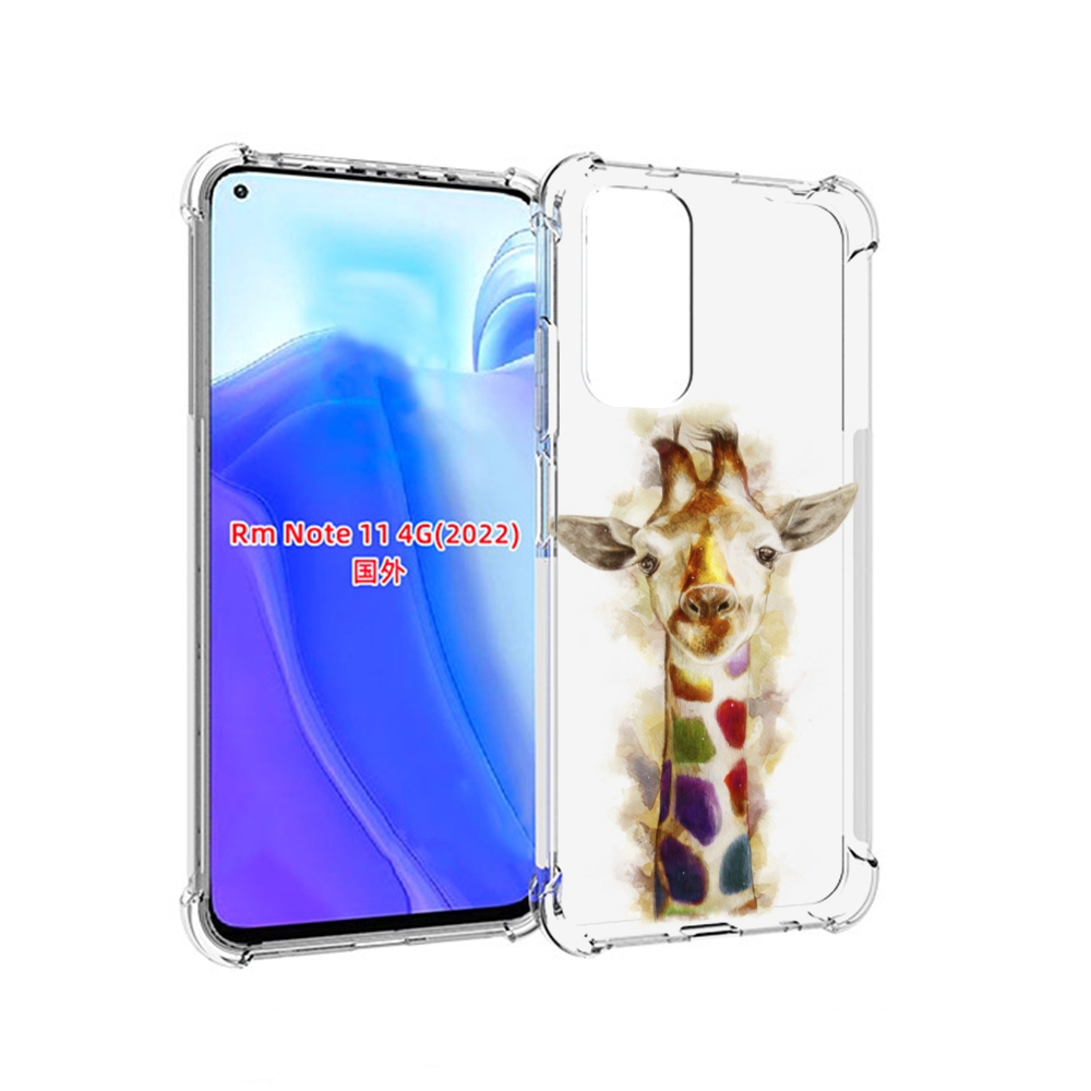 

Чехол MyPads Красочный жираф для Xiaomi Redmi Note 11 4G ( Глобальная версия ), Tocco