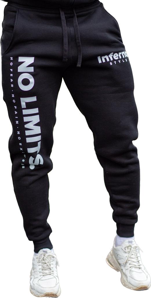 

Спортивные брюки мужские INFERNO style Б-010-002 черные 4XL, Черный, Б-010-002