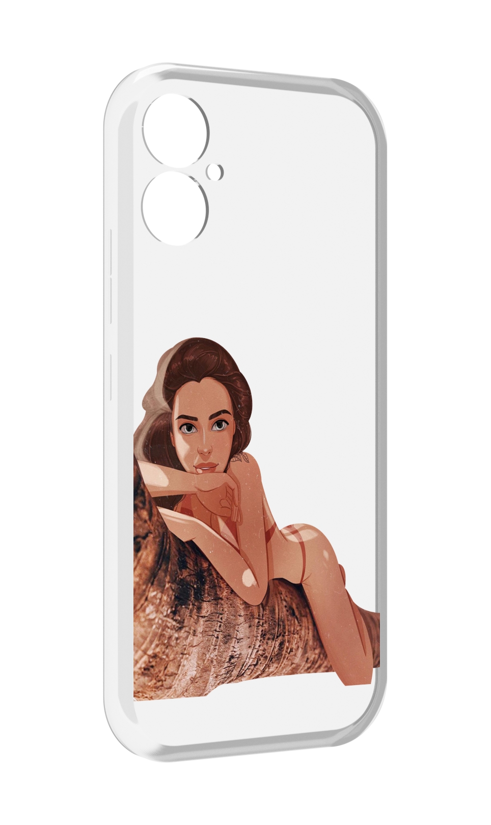 

Чехол MyPads амазонка-на-дереве для Tecno Spark 9 Pro \ Spark 9T, Прозрачный, Tocco