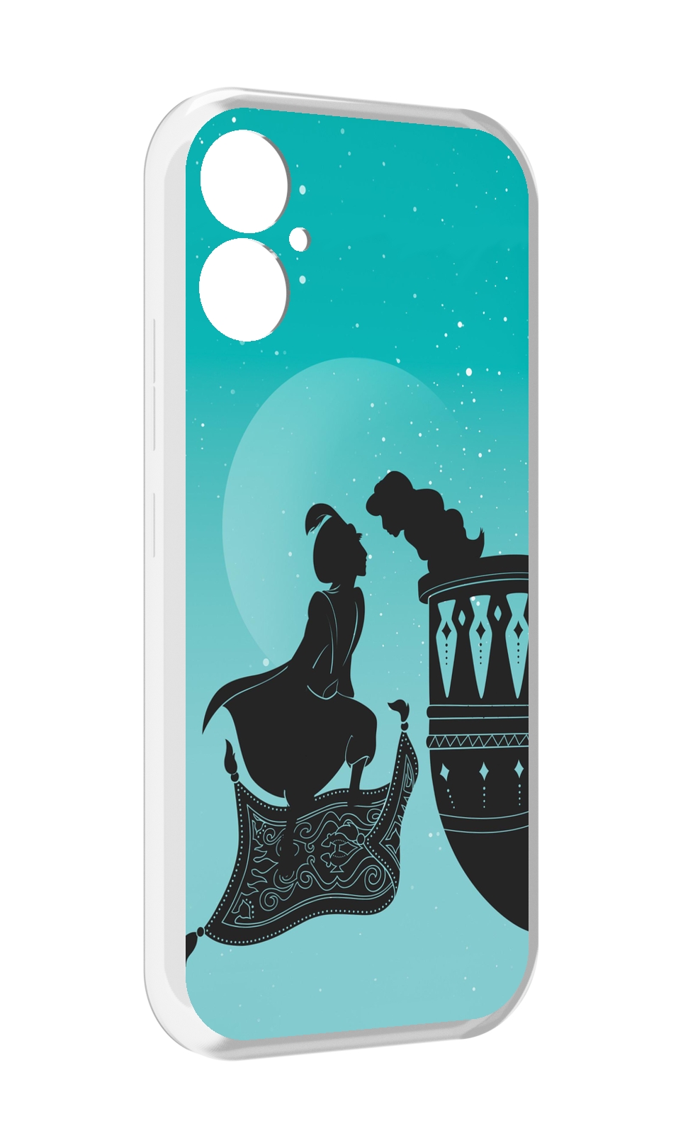 

Чехол MyPads алладин тень для Tecno Spark 9 Pro \ Spark 9T, Прозрачный, Tocco
