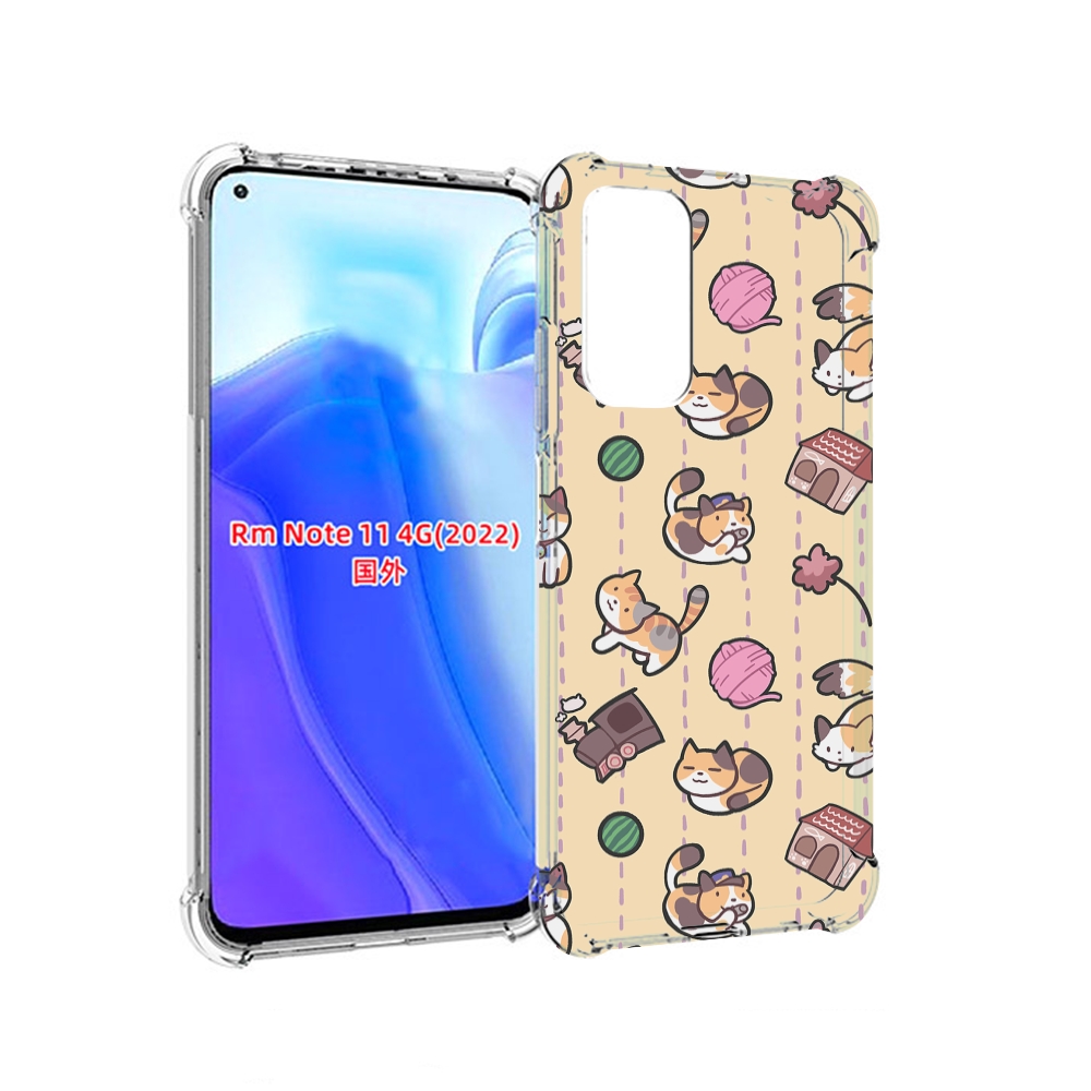 

Чехол MyPads Котики-клубочки для Xiaomi Redmi Note 11 4G ( Глобальная версия ), Tocco