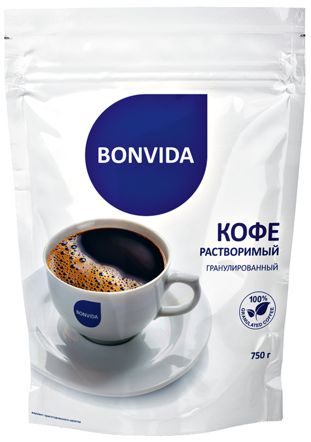 Кофе Bonvida растворимый гранулированный 750 г