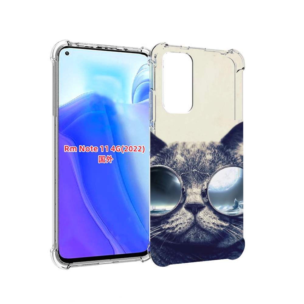 

Чехол MyPads Кот-в-очках-2 для Xiaomi Redmi Note 11 4G ( Глобальная версия ), Tocco