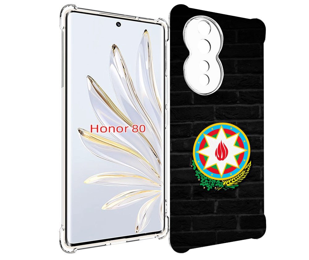 

Чехол MyPads герб азербаиджана для Honor 80, Прозрачный, Tocco
