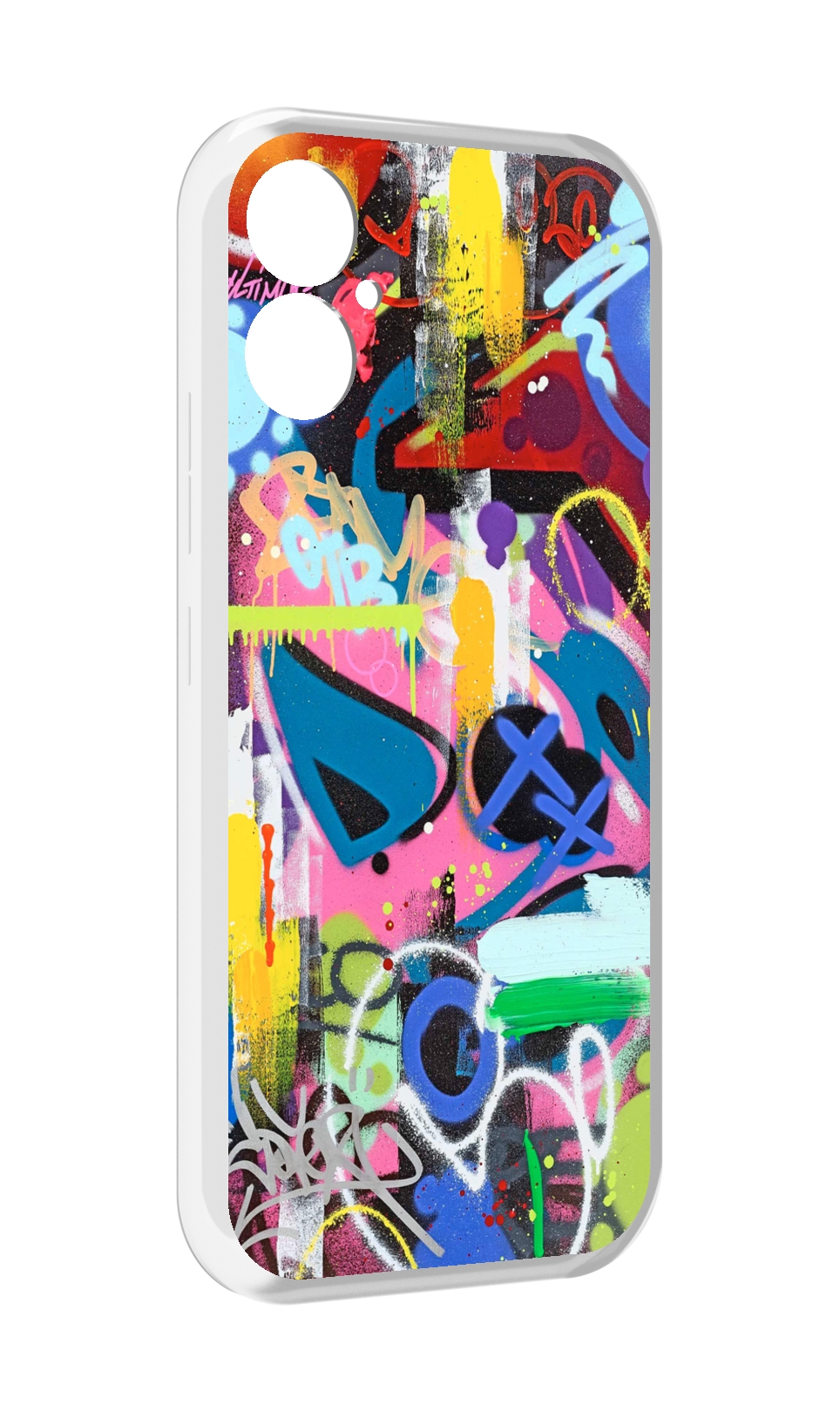 

Чехол MyPads абстракция-графити для Tecno Spark 9 Pro \ Spark 9T, Прозрачный, Tocco
