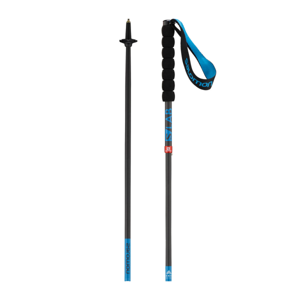 фото Горнолыжные палки salomon poles sense ultra foldable 2022, black, 125 см
