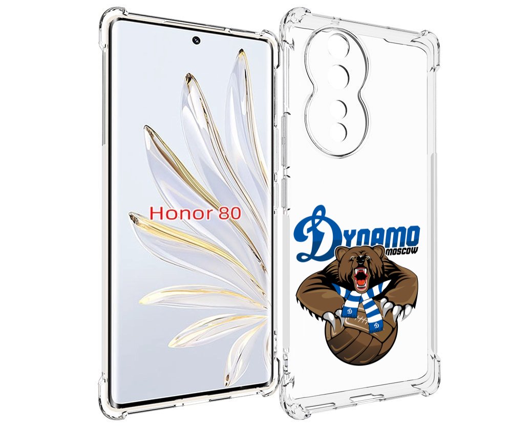 

Чехол MyPads ФК Динамо медведь для Honor 80, Прозрачный, Tocco