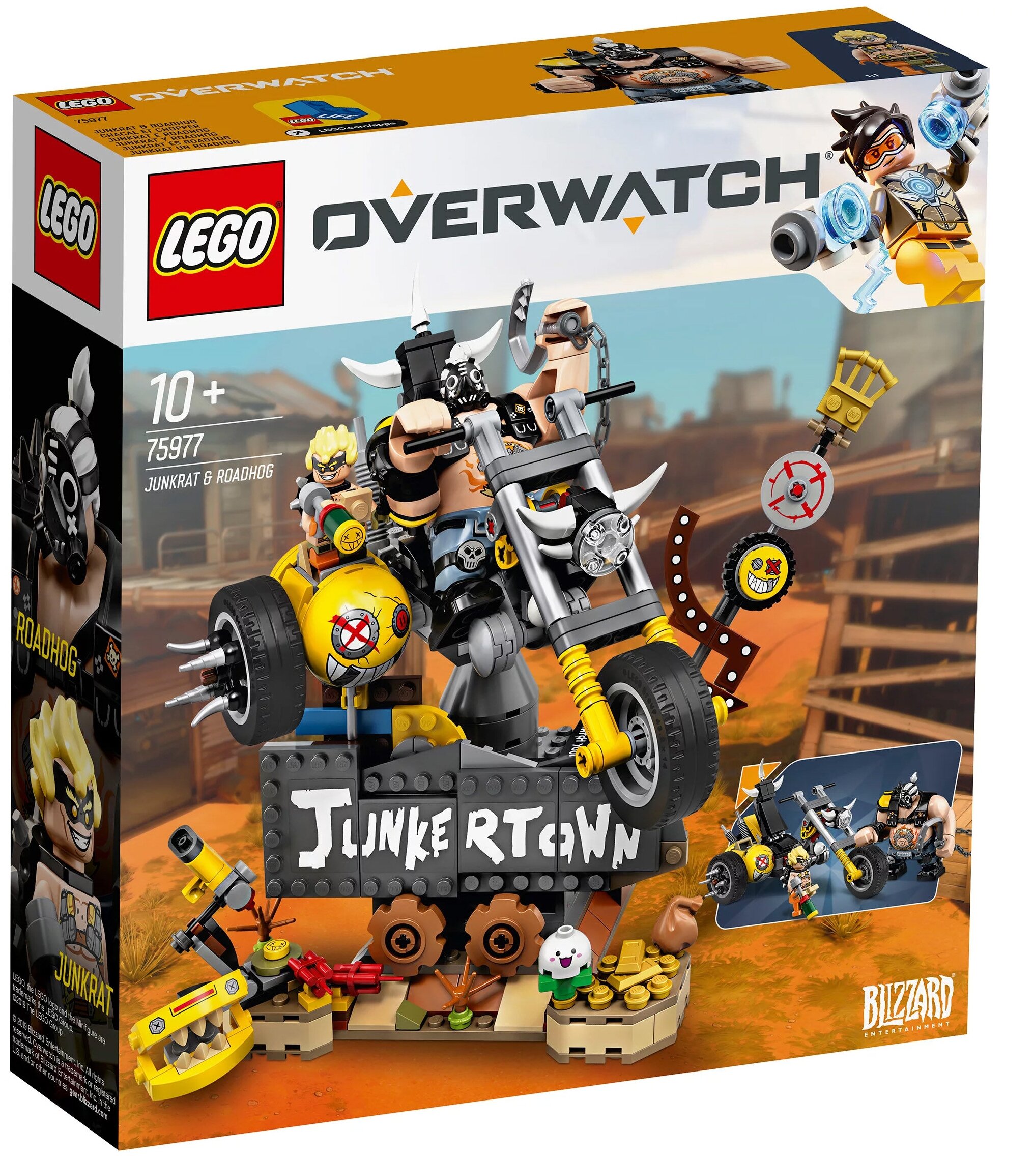 

Конструктор LEGO Overwatch 75977 Крысавчик и Турбосвин